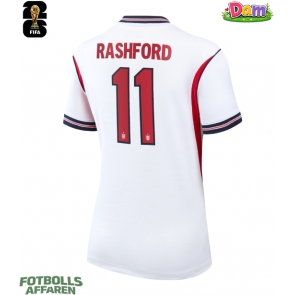 England Marcus Rashford #11 Hemmatröja Kvinnor VM 2026 Kortärmad